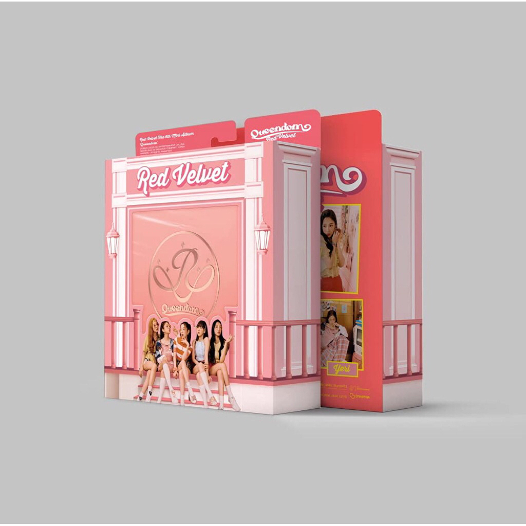 READY STOCK OFFICIAL RED VELVET QUEENDOM CASE VER
