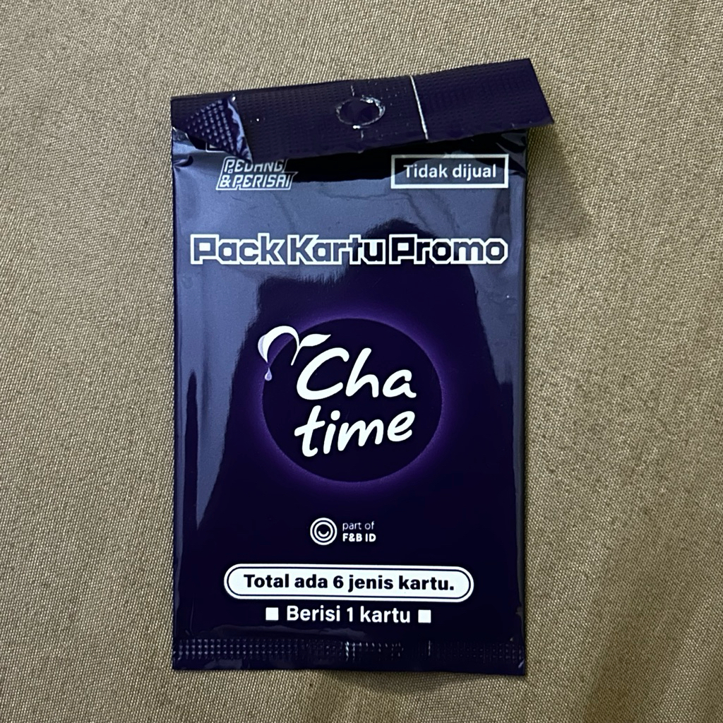 Pokemon Card Chatime sealed