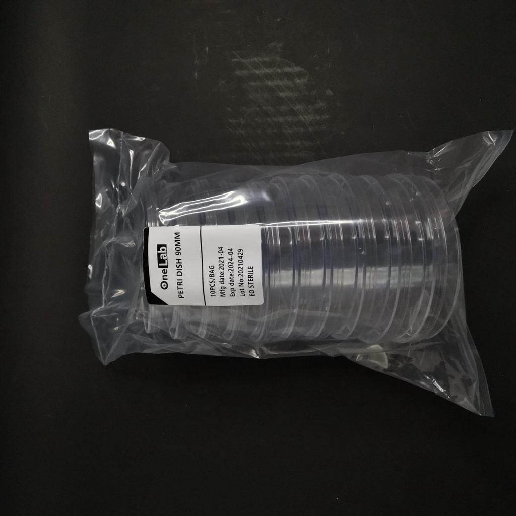 Cawan Petri 90 mm Disposable Onelab | Cawan Petri PLastik Onemed