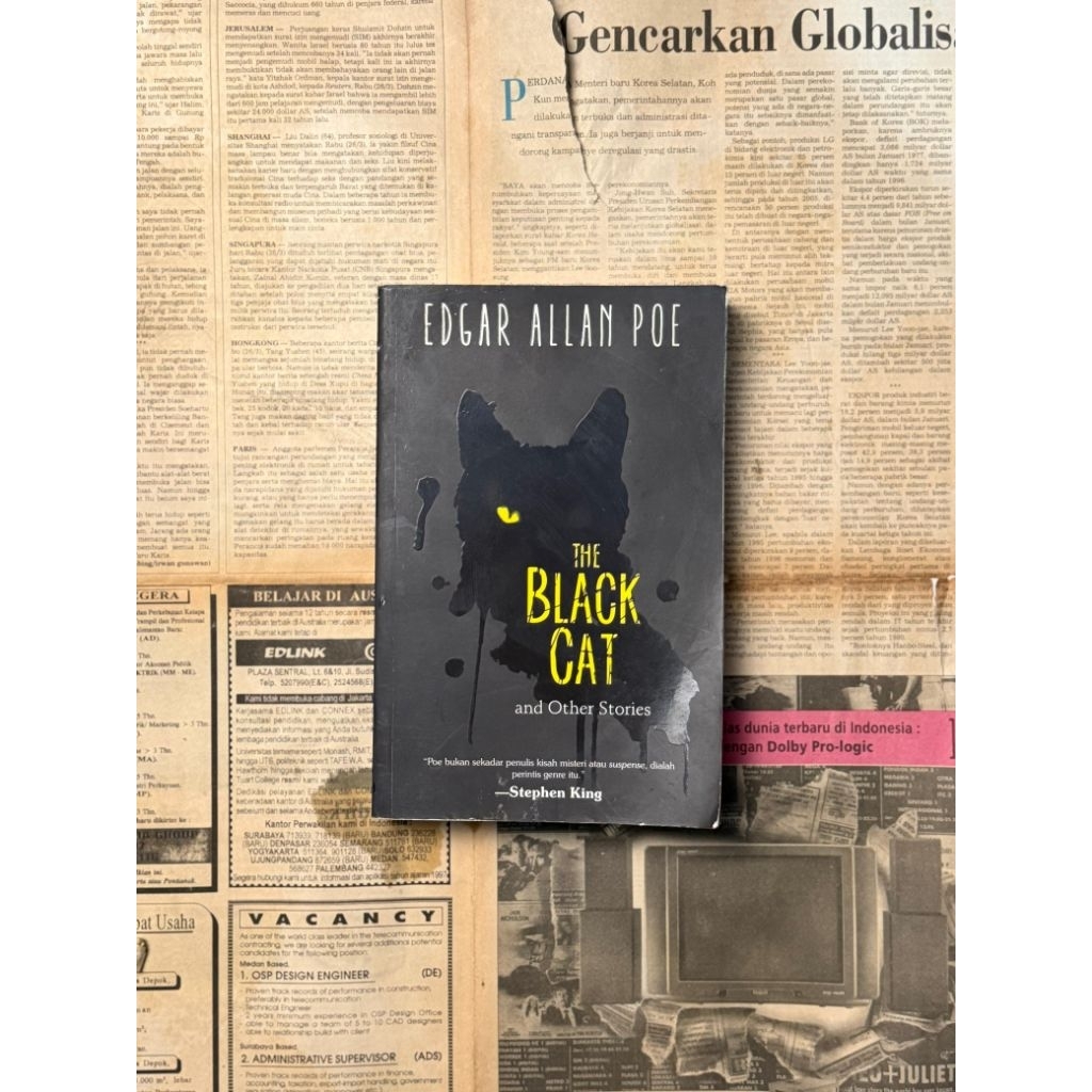 Novel The Black Cat and Other Story - Edgar Allan Poe