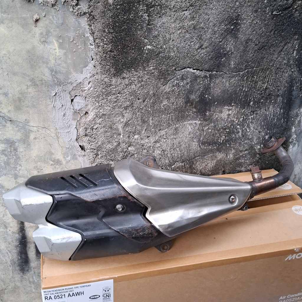 Knalpot CBR 250rr pnp x max original copotan