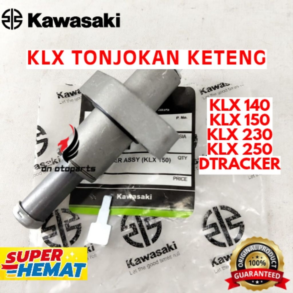 TONJOKAN KETENG ORIGINAL KAWASAKI KODE KLX, TONJOKAN KETENG KLX 140, TONJOKAN KETENG KLX 150, TONJOK