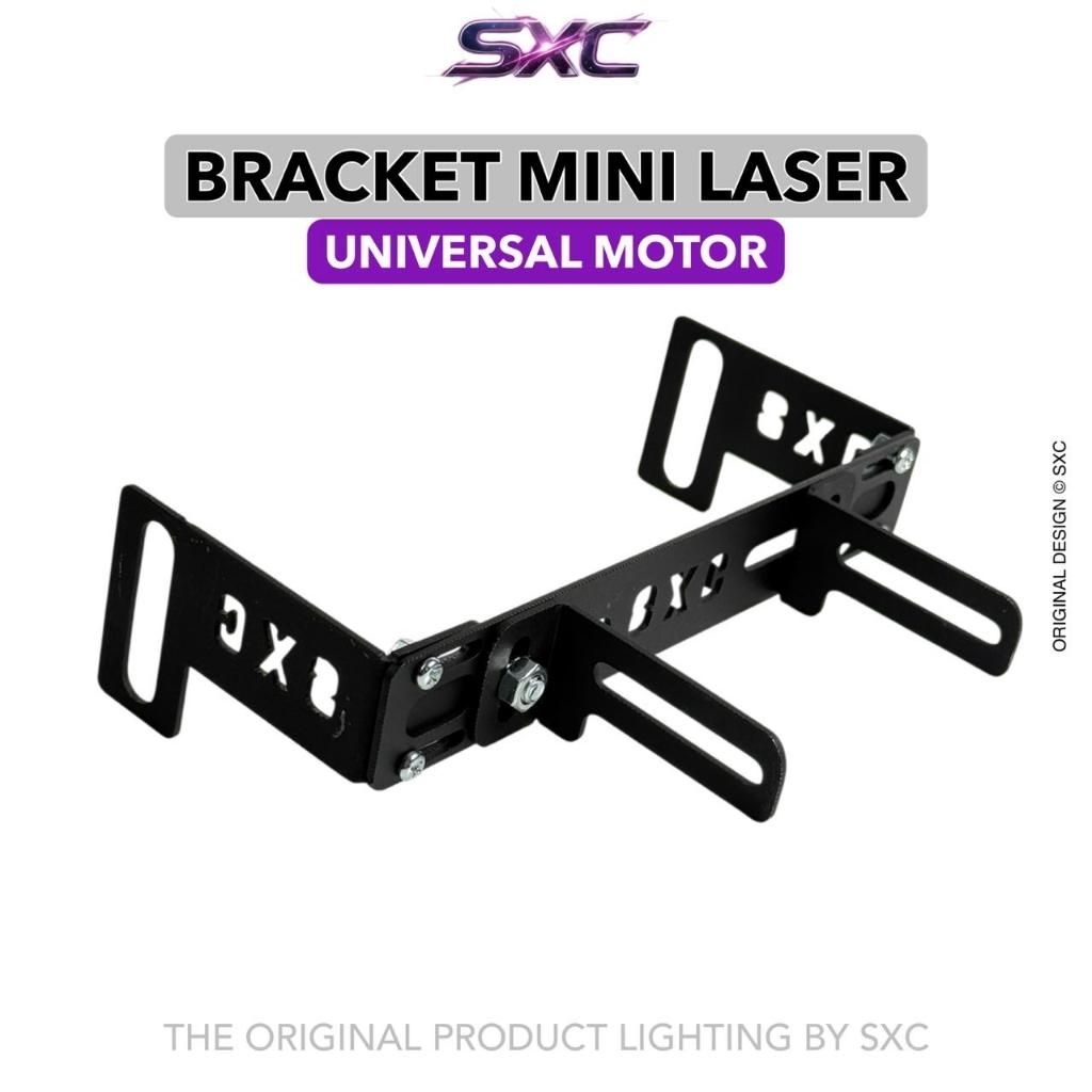 BRACKET MINI LASER 1 MATA 2 MATA 3 MATA BRACKET KOLONG MOTOR UNIVERSAL 2 MM