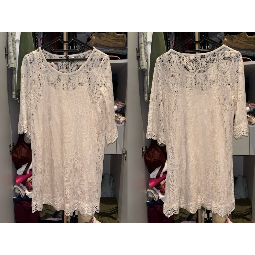Preloved_Dress Wanita D1V1D3D hnm Or1 (Cek Deskrispi)