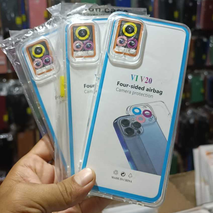 VIVO V20 CASE AIRBAG RING CAMERA PROTECT