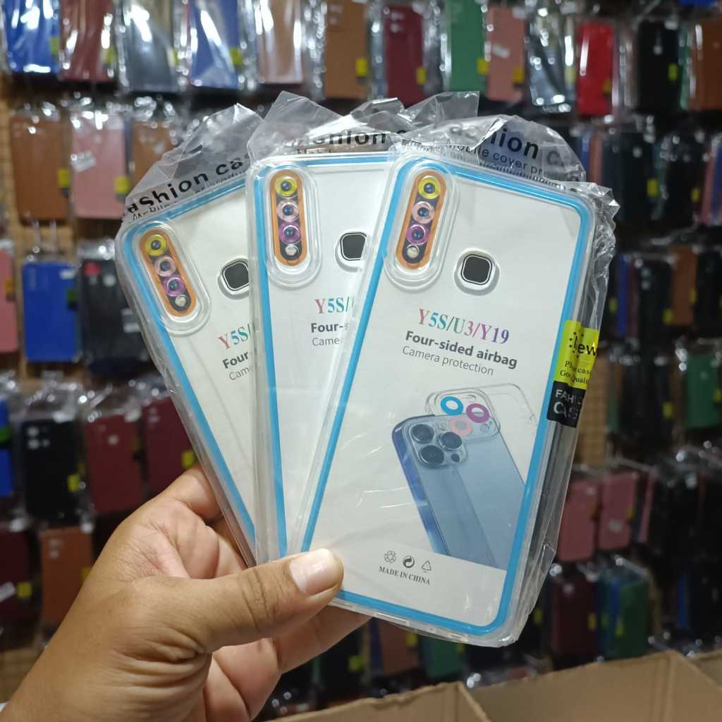VIVO Y19 / Y5S CASE AIRBAG RING CAMERA PROTECT