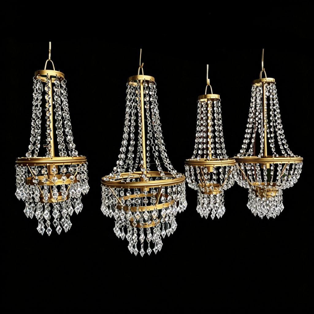 Lampu kristal gantung lampu dekorasi gantung akrilik
