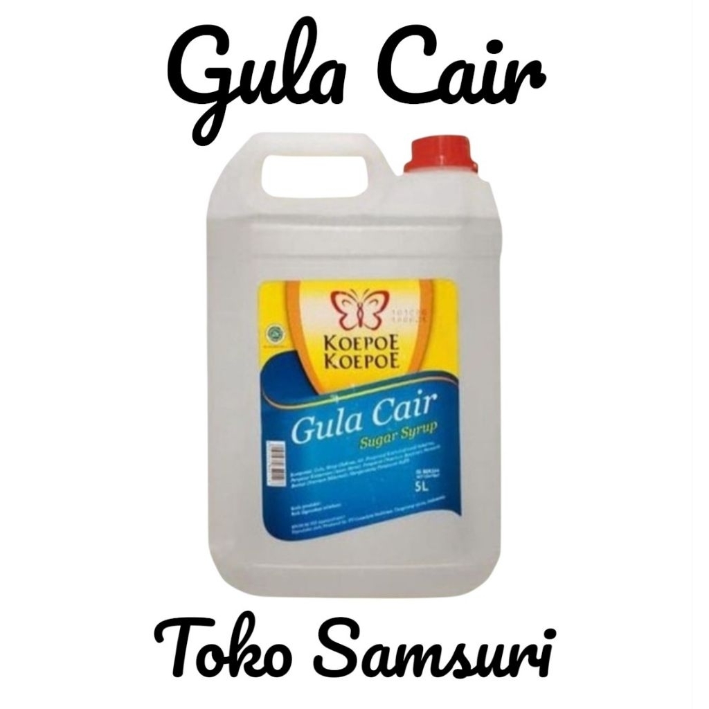 Koepoe - Koepoe • Gula Cair 5 Liter