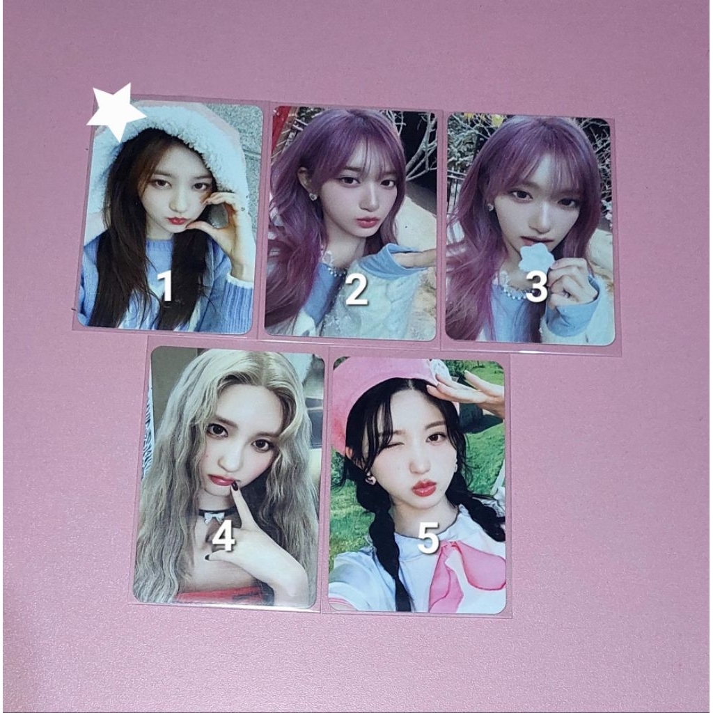 PHOTOCARD OFFICIAL IVE LEESEO GAEUL