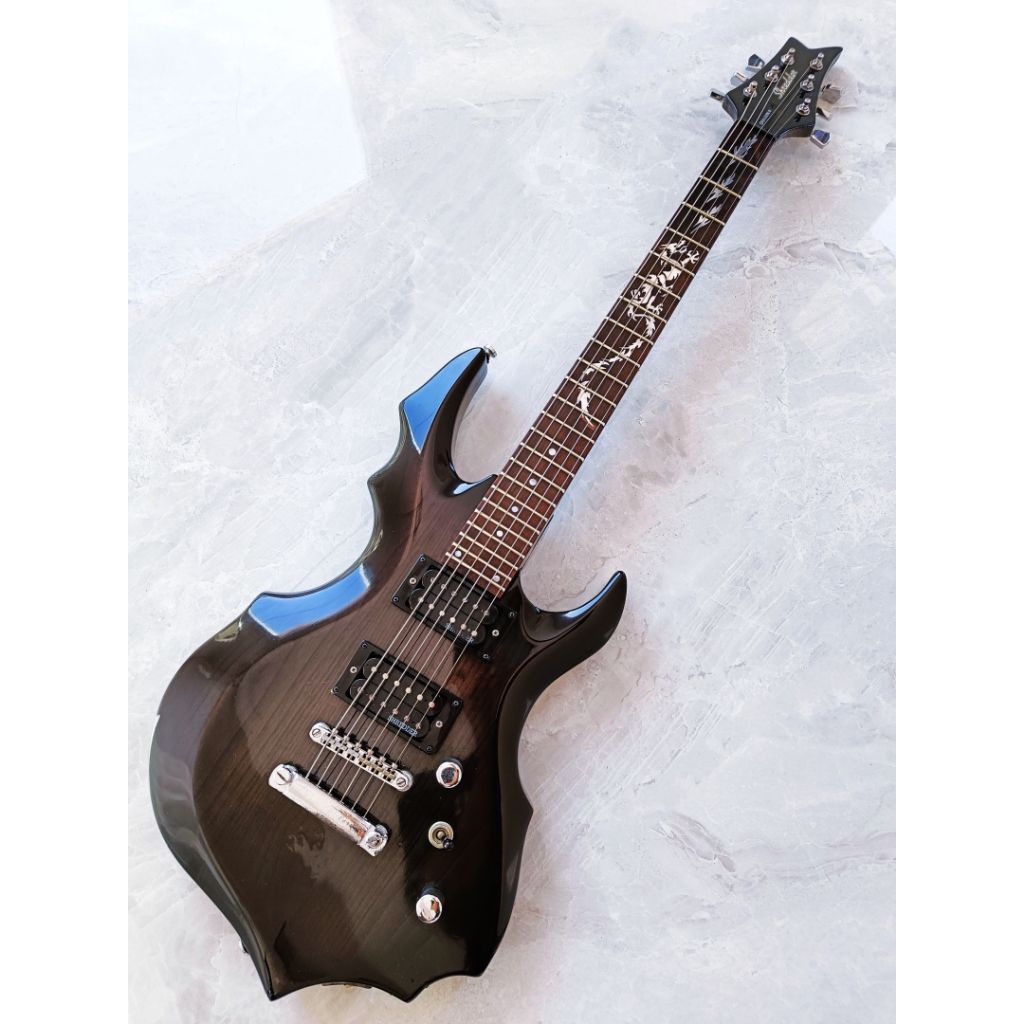 Gitar Listrik Elektrik Electric Guitar Shredder Dragon (Model Forest / F ESP LTD)
