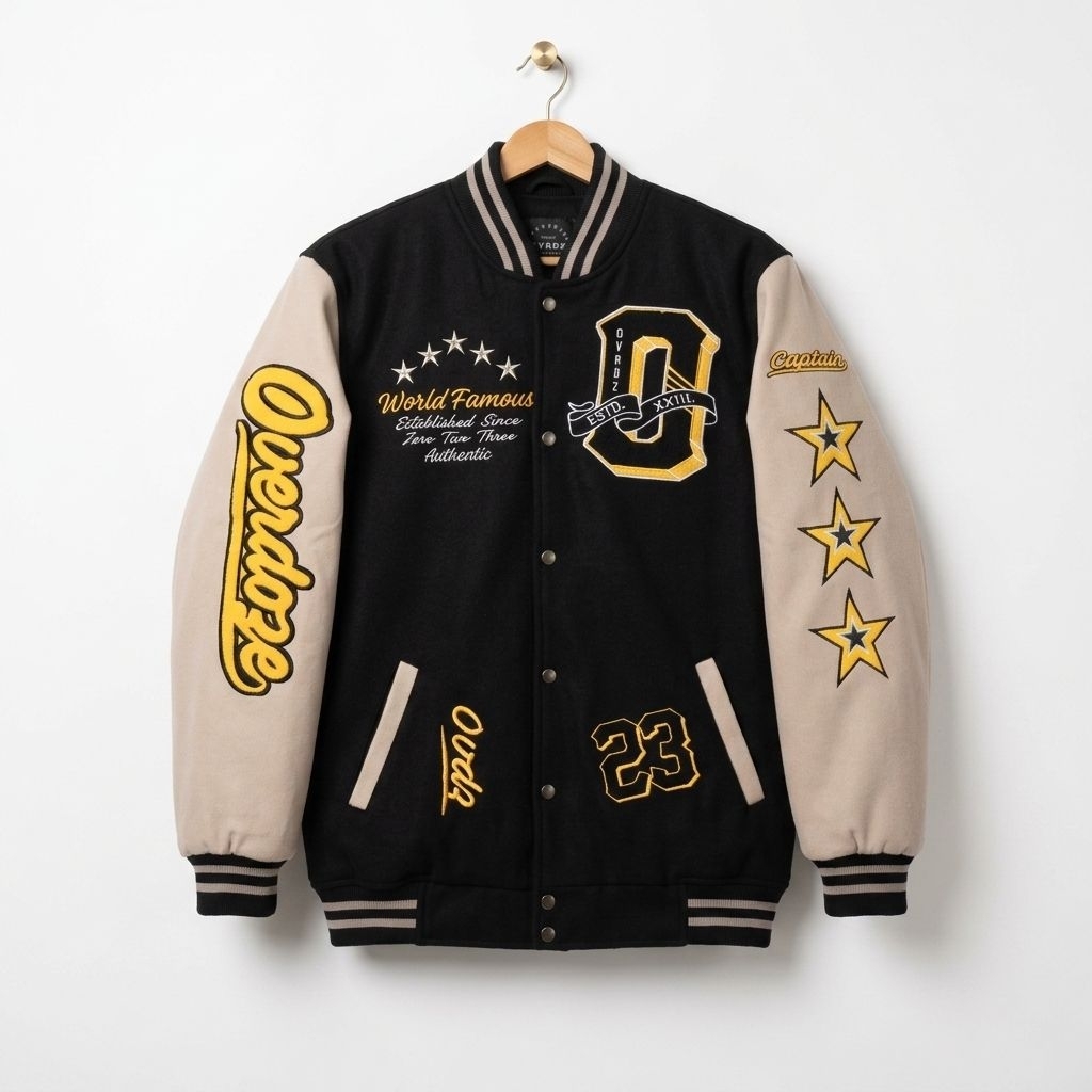 Jaket Varsity Vintage Pria Wanita Premium High Quality Distro Original Nascar Varsity Baseball Jacke