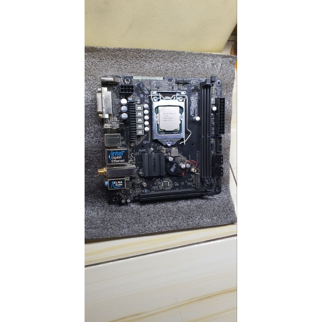 Asrock H310CM ITX ac prosesor I3 8100 lga 1151 v2 mini itx