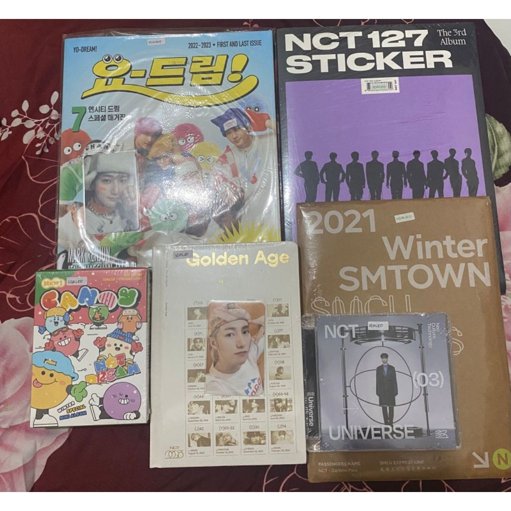 AAB Album NCT Dream 127 Yo Dream Magazine Candy Renjun Meong Candy Special Vers Golden Age Archiving