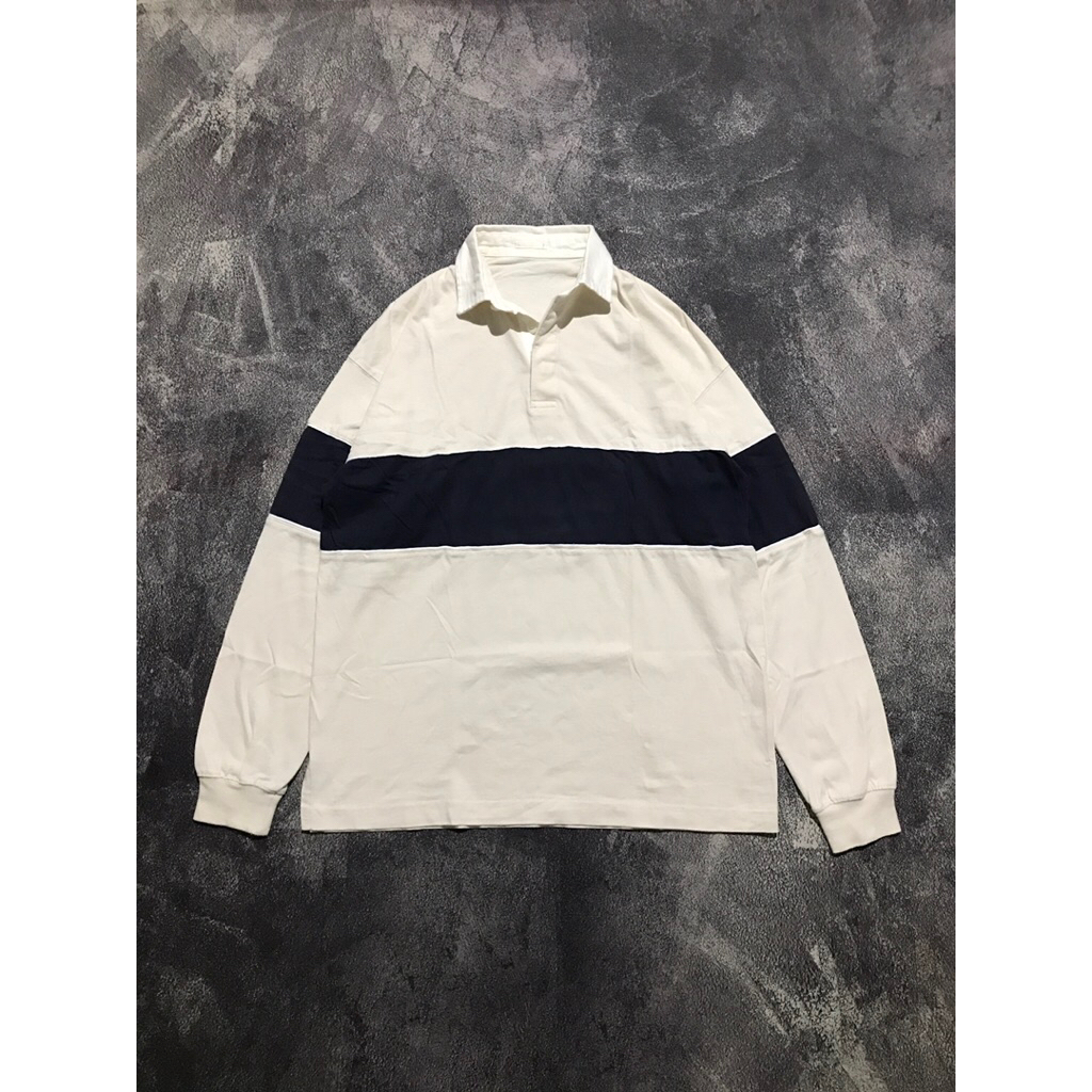 GU RUGBY SHIRT STRIPED LIKE NEW