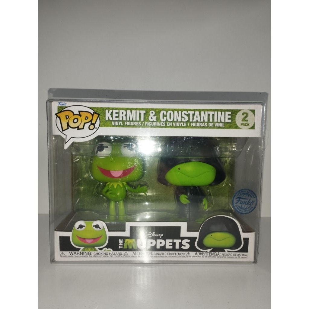 Funko Pop Disney The Muppets - Kermit & Constantine  - Funko Special Edition