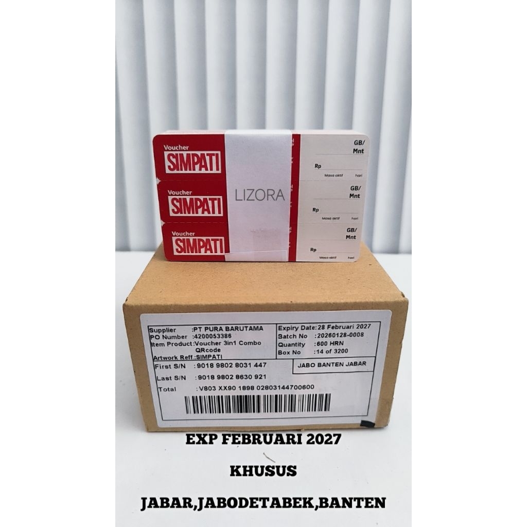 Voucher telkomsel 1BOX SEGEL