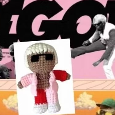 tyler the creator IGOR bagcharm/ igor keychain bagcharm crochet