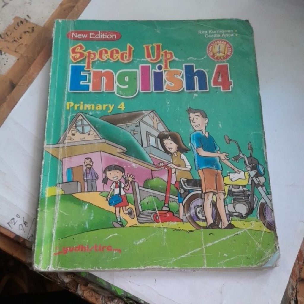 BUKU BAHASA INGGRIS SD/ SPEED UP ENGLISH UNTUK SD KELAS 4 PENERBIT YUDHISTIRA