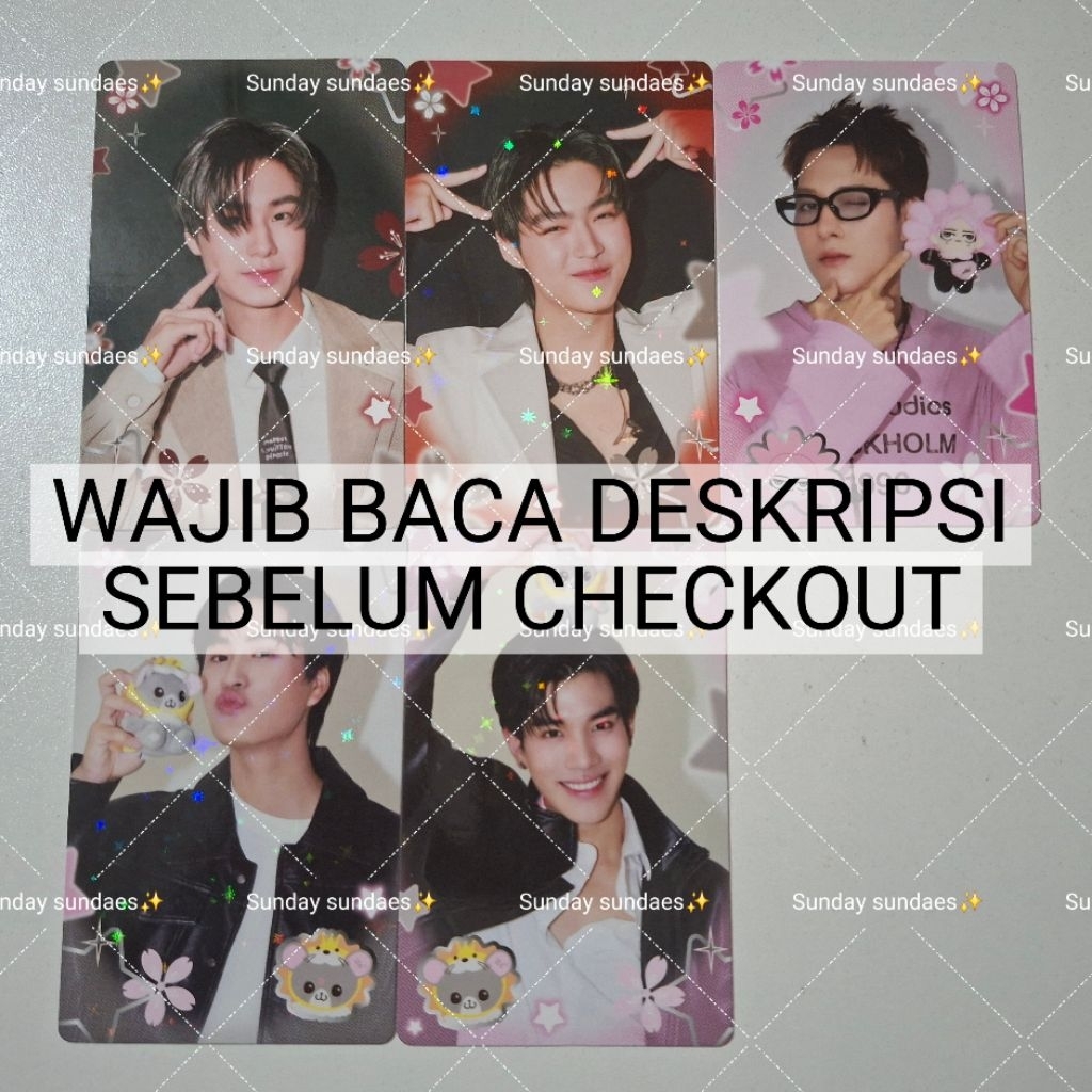 [READY STOCK] OFFICIAL PC NAGOYA GMMTV BOYS