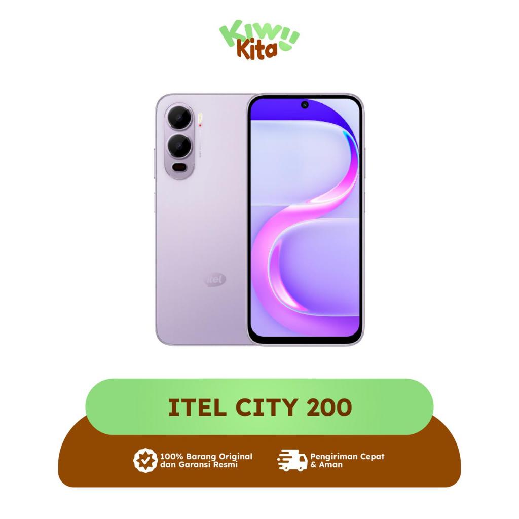 Itel City 200 4GB/128GB Garansi Resmi Itel Indonesia