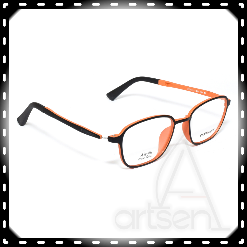 Eighteen E7016 frame kacamata plus minus pria wanita