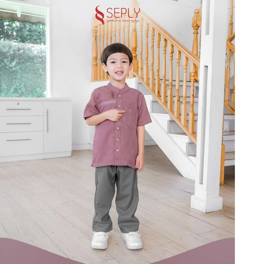Terbaru Seply Koko Anak Kliko 145 Dessert Rose Bordir Celana Karet Eksis 232 Kombinasi