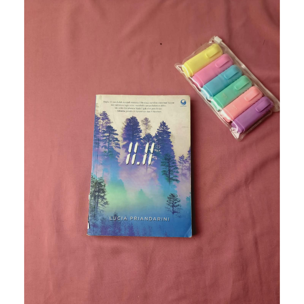 Novel 11.11 Lucia Priandarini Novel Preloved Original