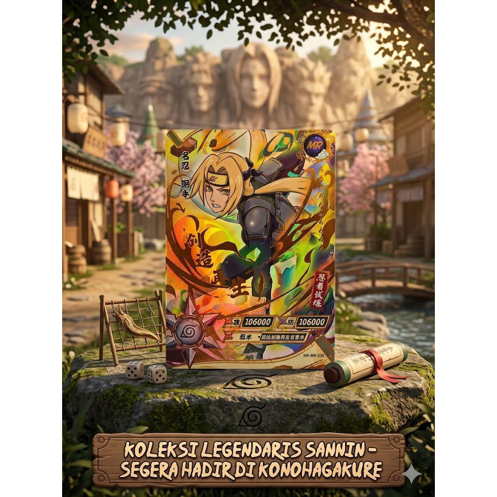 Kartu Naruto Kayou MR-030 TSUNADE