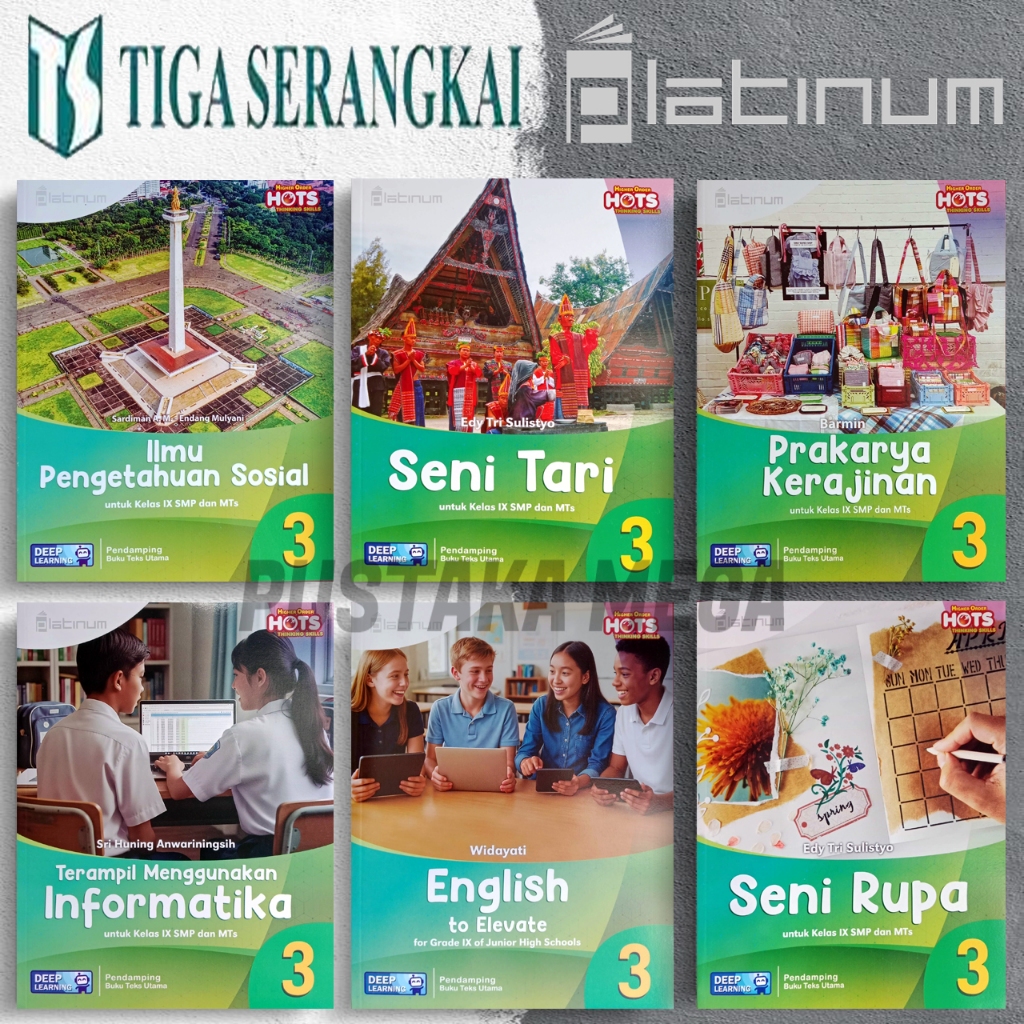 Buku Kurikulum Merdeka Kelas 9 SMP Platinum Tiga Serangkai