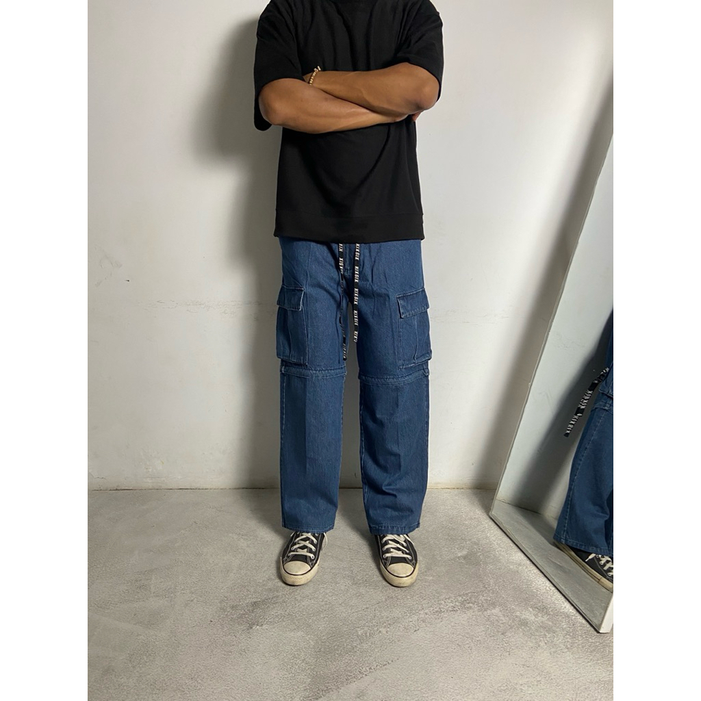 KIXSIX MILITARY CARGO JEANS