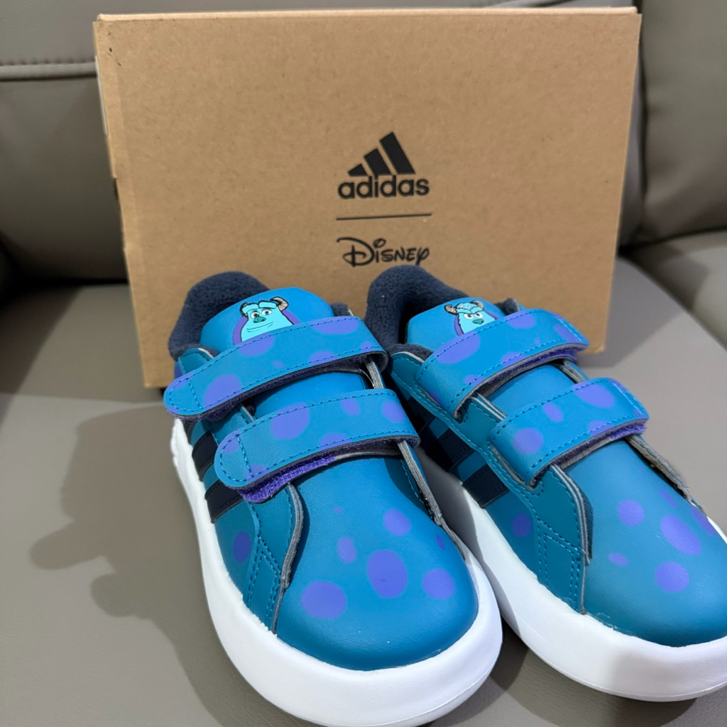 Adidas x Disney Grand Court Sulley Kids Shoes Size Uk 9K Sepatu Anak Adidas Disney