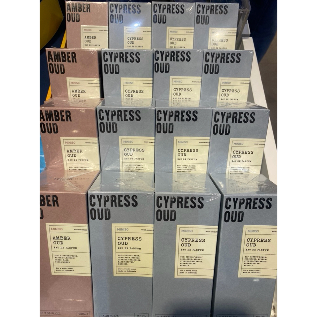 MINISO‼️OUD PARFUM // PARFUM PRIA 100ML // CYPRESS OUD // CEDARWOOD // AMBER OUD
