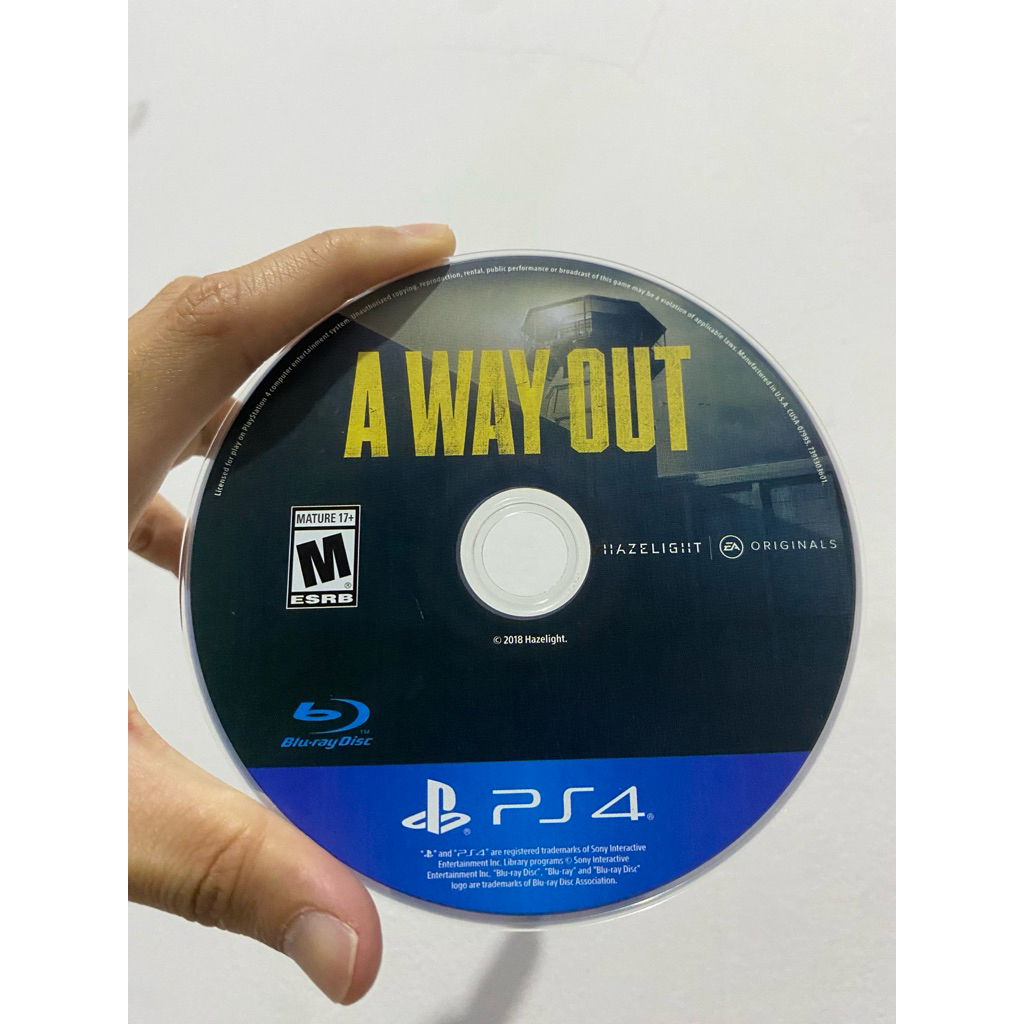 Kaset BD PS4 A Way Out