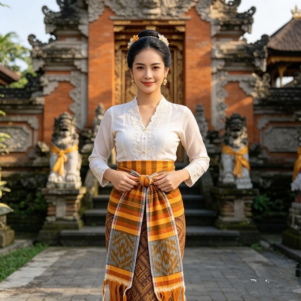 selendang pledoan selendang peplendoan kecil selendang gringsing premium khas bali