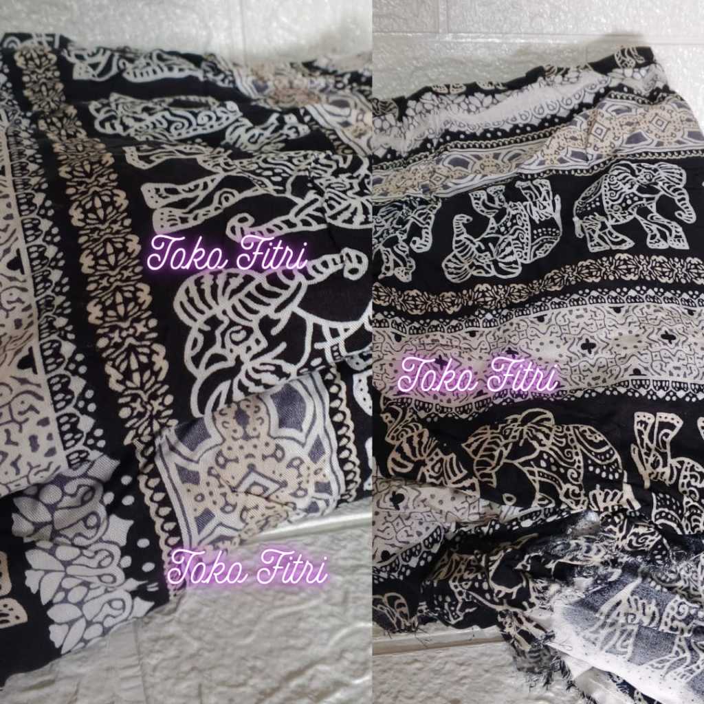 Kain Rayon Premium Kiloan Murah Bahan Gamis dan Daster