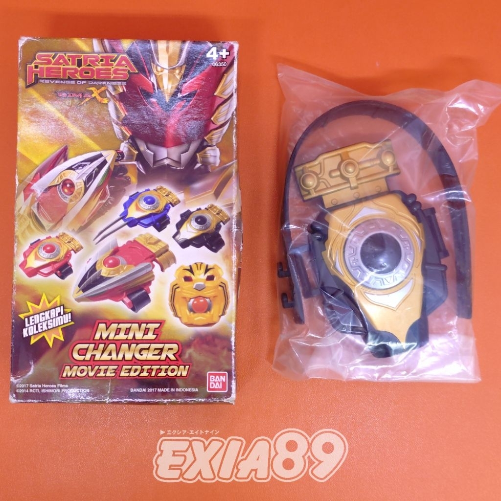 Satria Garuda Bima X Mini Changer Movie Edition - Azazel Changer Bandai