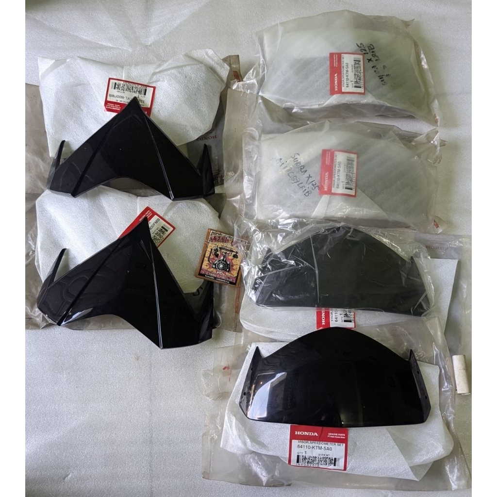 visor Honda Supra X 125 Batman original AHM