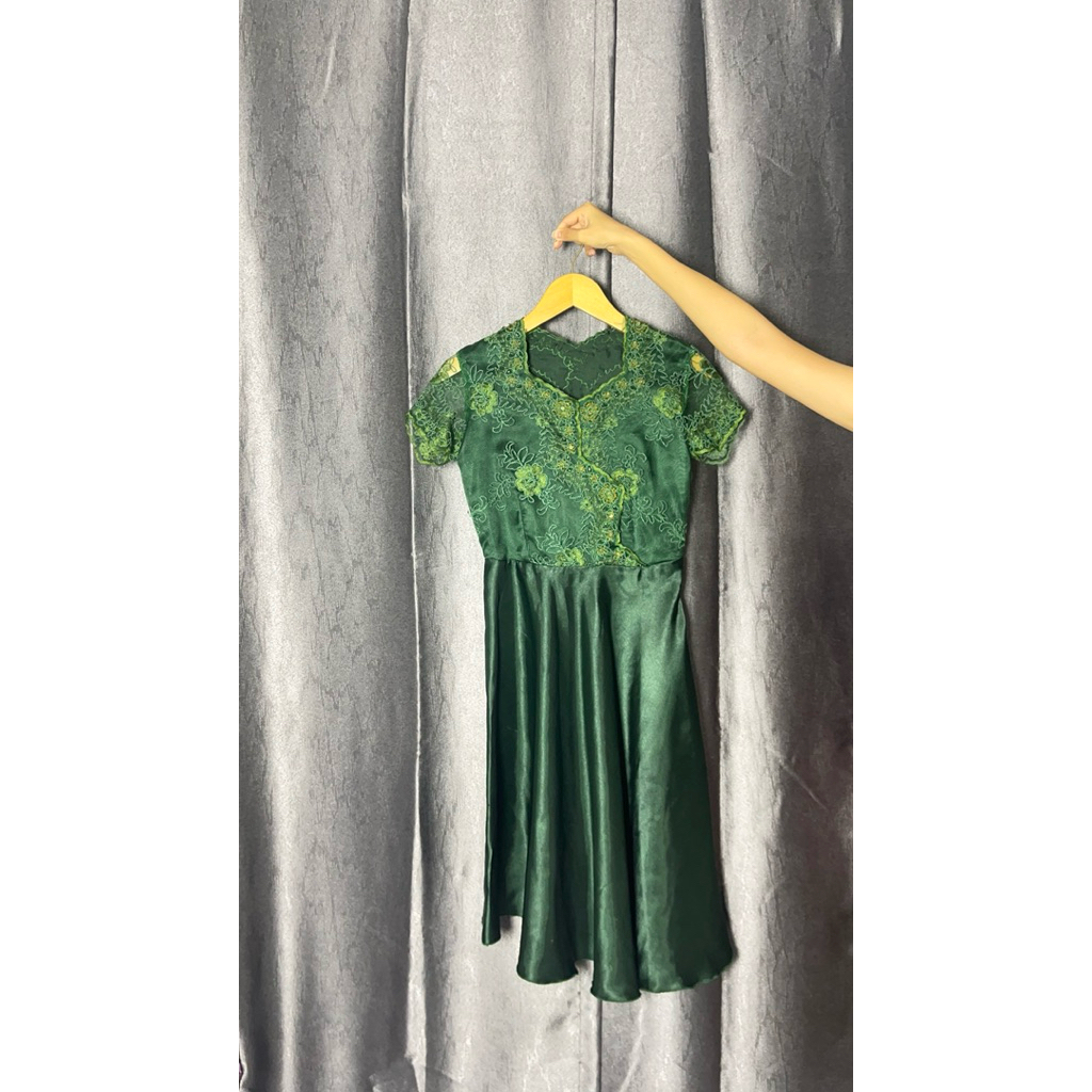 PRELOVED kebaya dress hijau