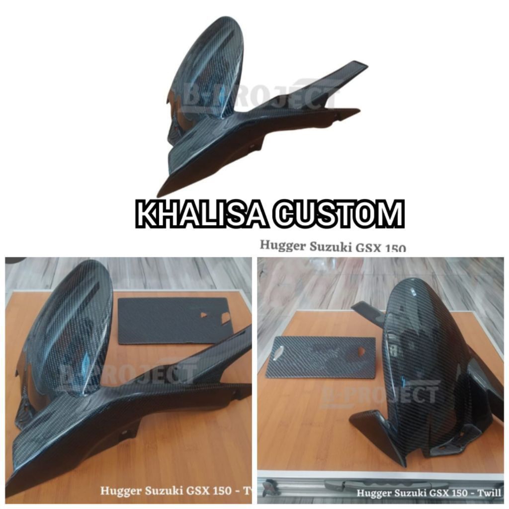 Hugger arm Cover arm Suzuki Gsx r150 s150 Carbon Kevlar