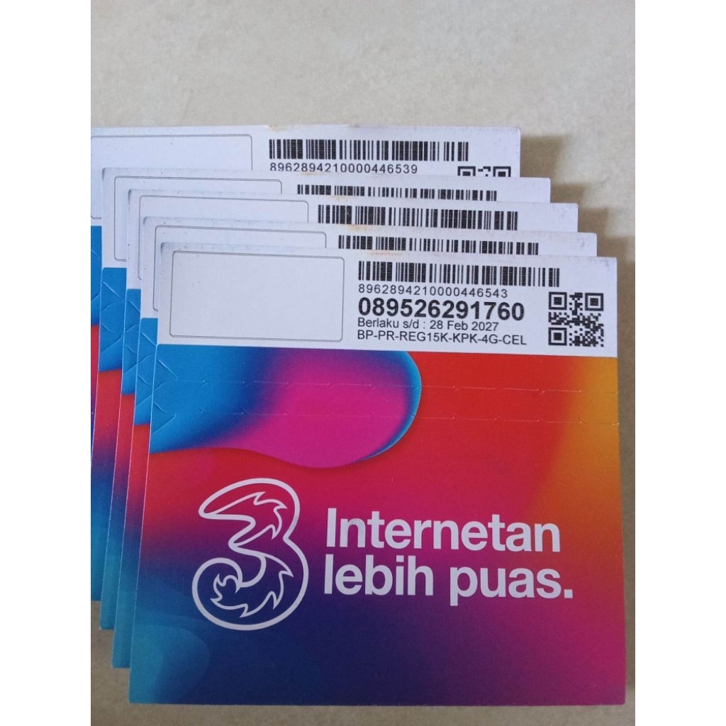 Aon Kartu Perdana Indosat 3tri