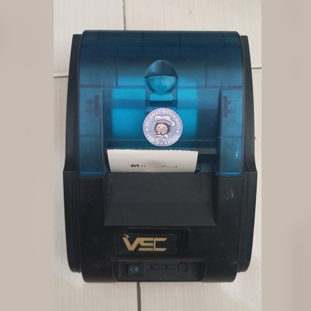 PRINTER THERMAL EPPOS 58MM EP-RPP02-USB BLUETOOTH FREE KERTAS CETAK BISA HP RESI Bekas Barang second