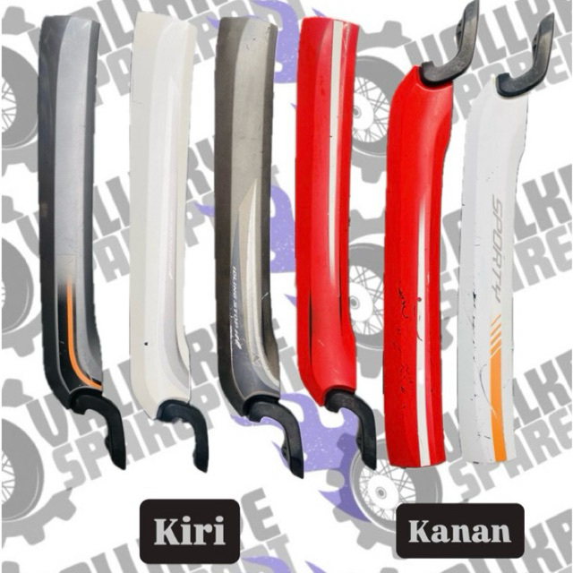 Vallkrye Sparepart - LIST BODY BAWAH HONDA SCOOPY eSP 2017-2020 - (SATUAN) - ORIGINAL SECOND