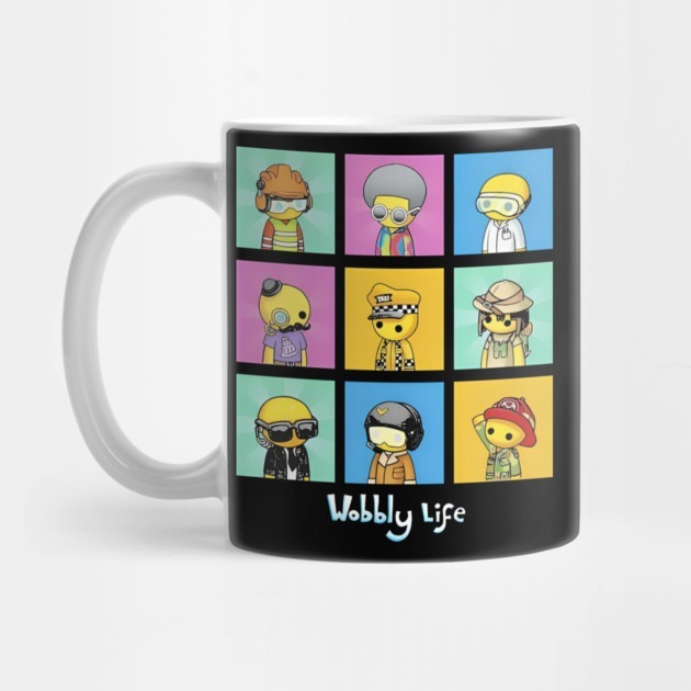 wobbly life merch - Wobbly Life Merch Tea Mug