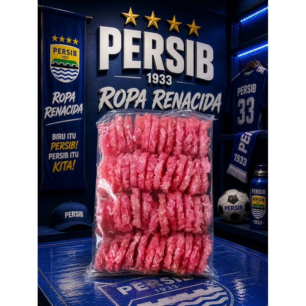 rengginang terasi kecil khas Sukabumi isi 50 pcs