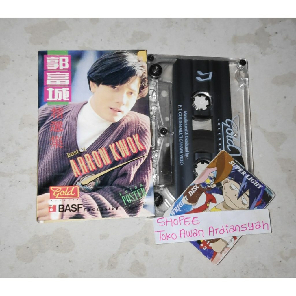 kaset pita aaron kwok kaset pita best of aaron kwok