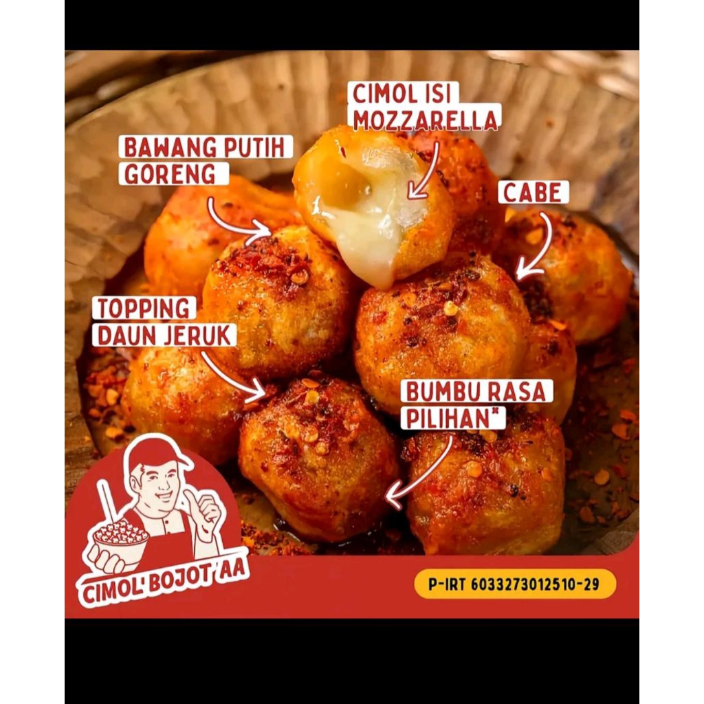 cimol mozzarella cimol Bojot AA Mozzarella Frozen Food