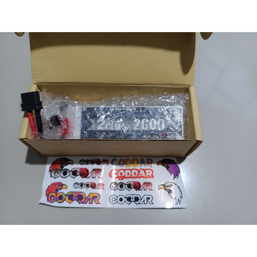 Coddar Lipo 2S 2600mah 120c