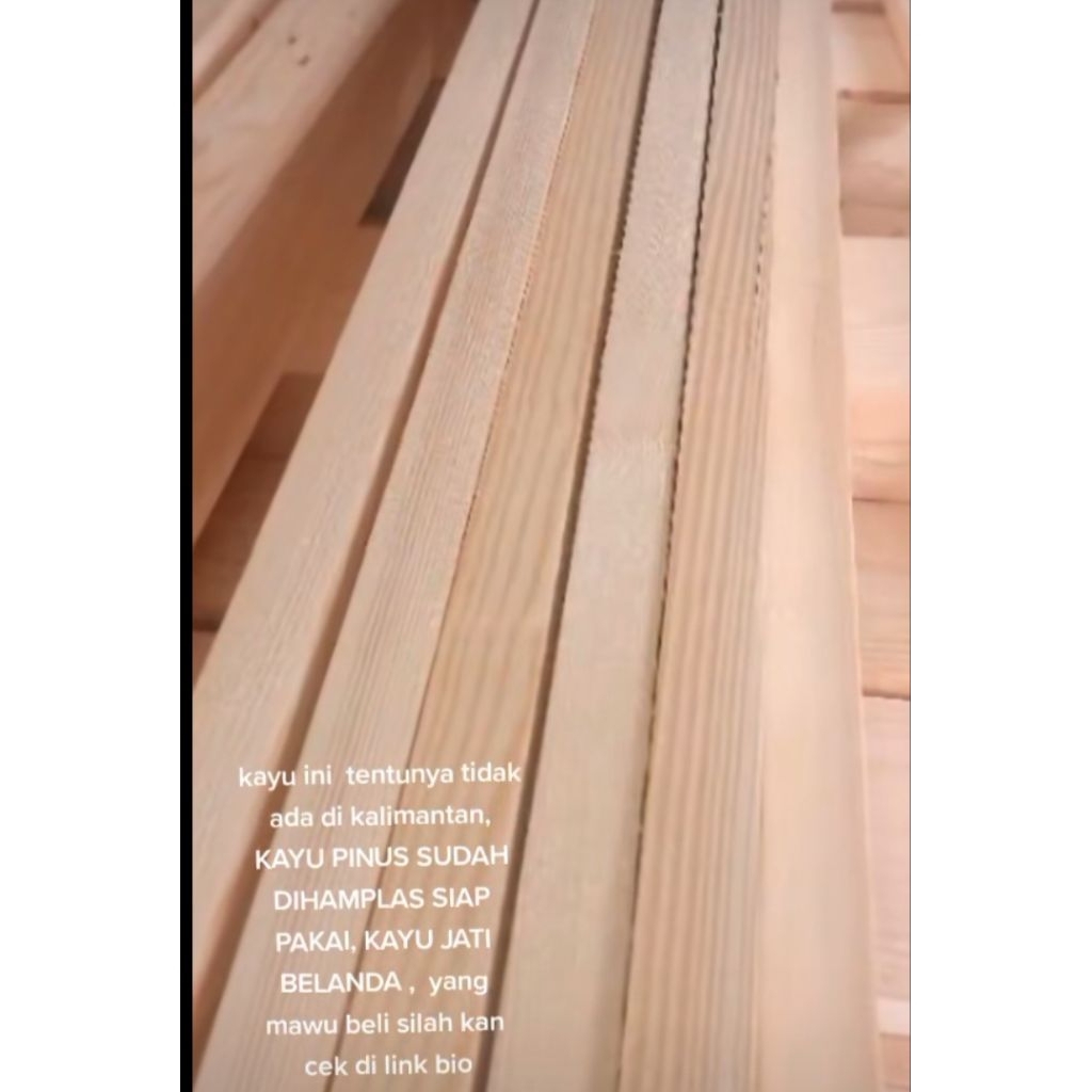 kayu pinus buat kerajinan