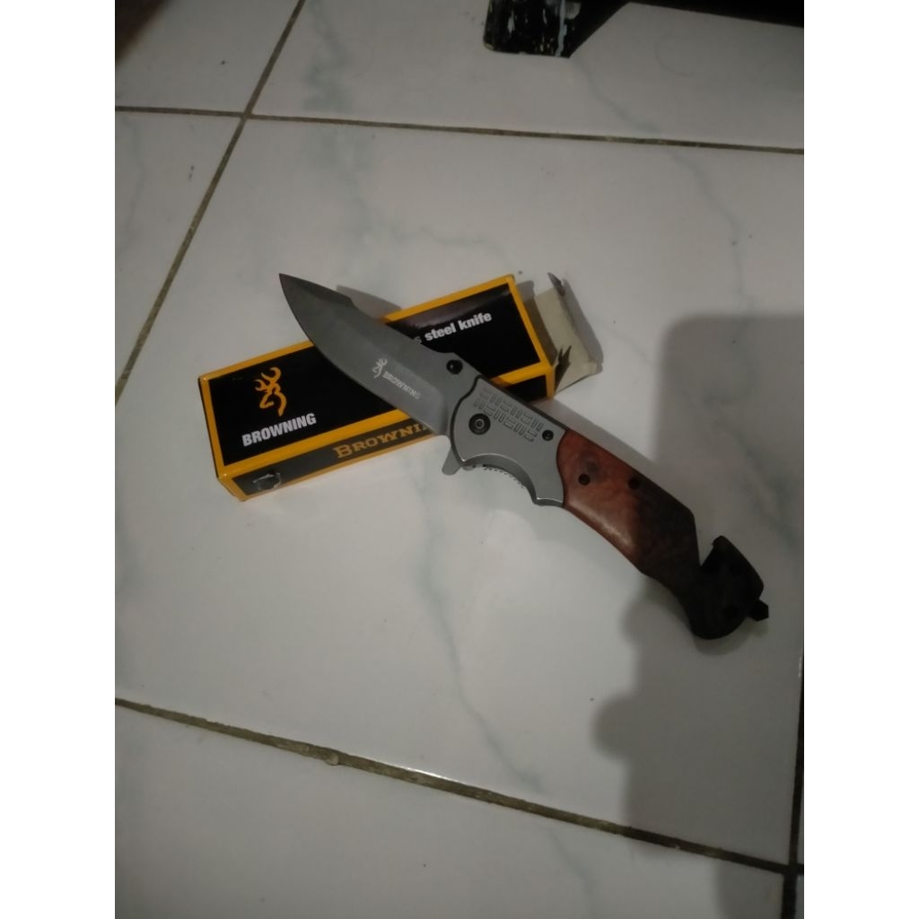 pisau lipat browning