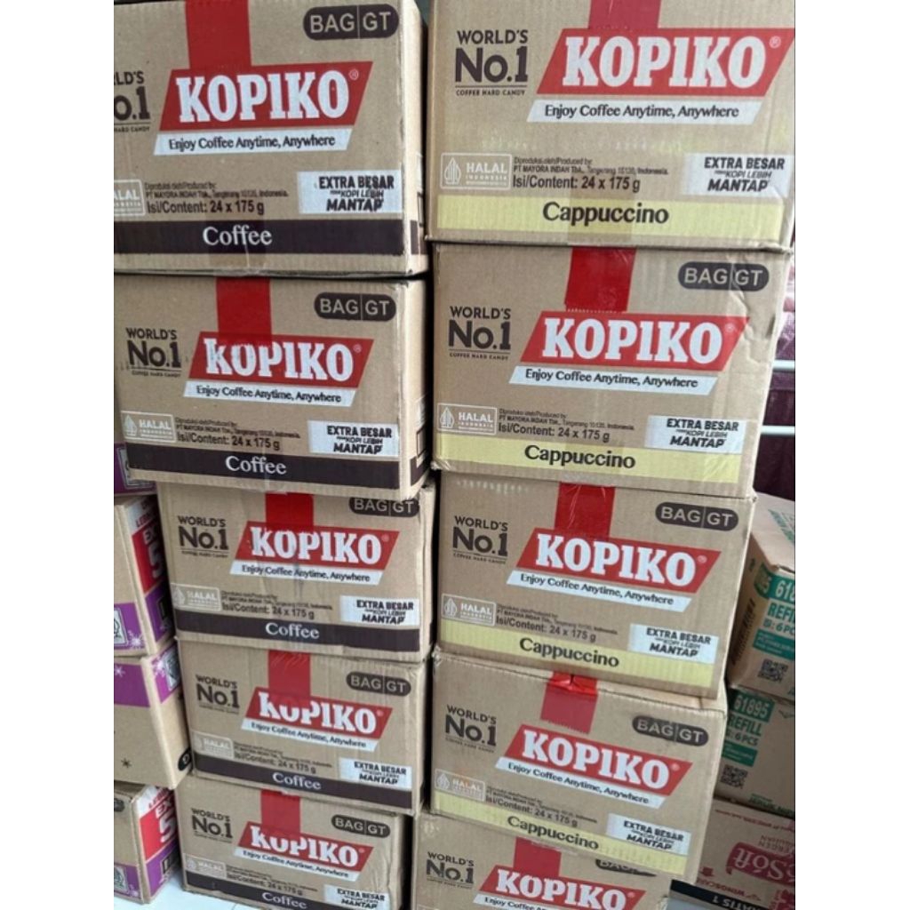 Permen Kopiko Candy / Capucino 1 Dus/Karton